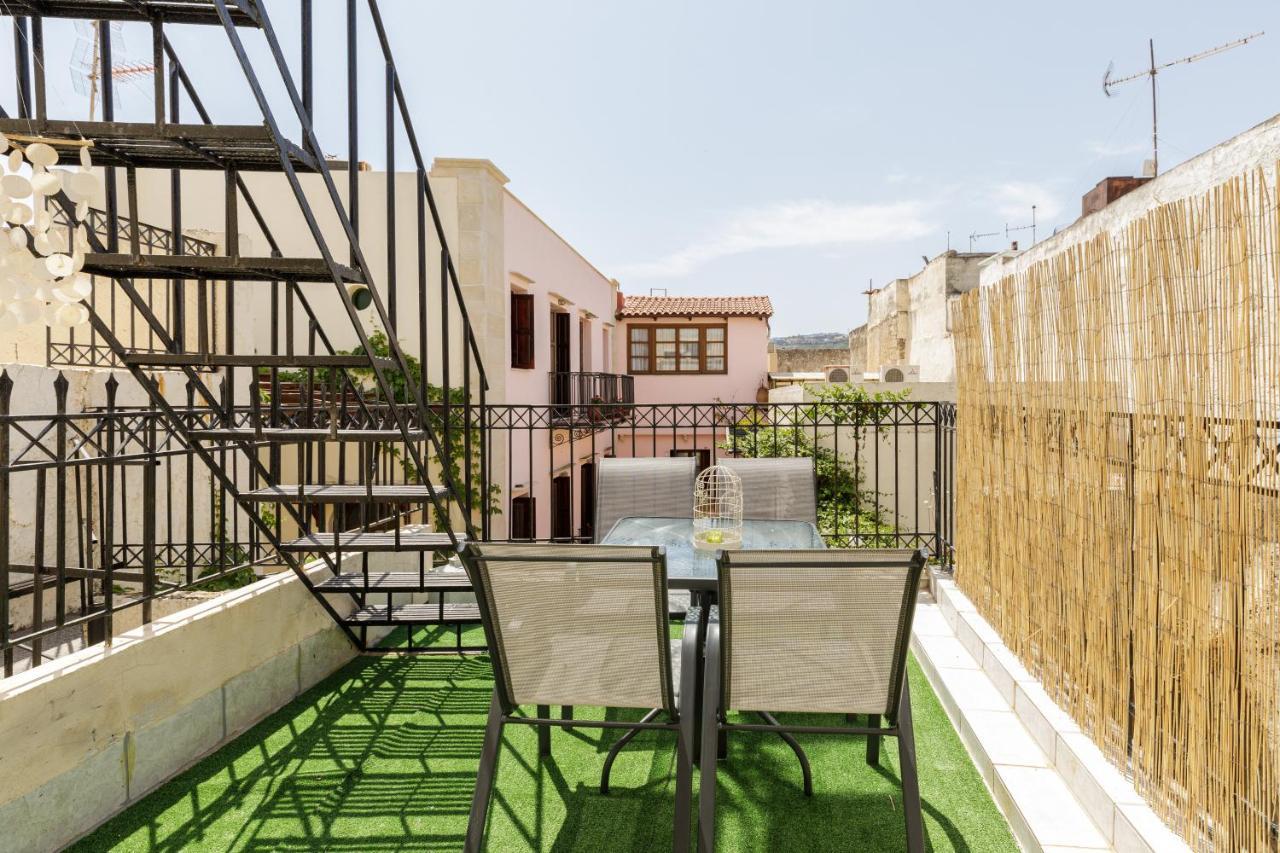 Artist Loft Apartment Rethymno  Ngoại thất bức ảnh